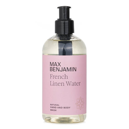 Max Benjamin Natural Hand & Body Wash - French Linen Water 300ml