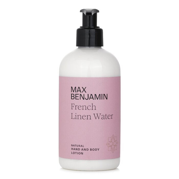 Max Benjamin Natural Hand & Body Lotion - French Linen Water 300ml