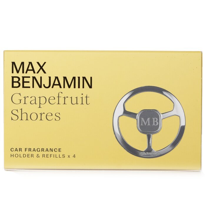 Max Benjamin Car Fragrance Gift Set - Grapefruit Shores 4pcs