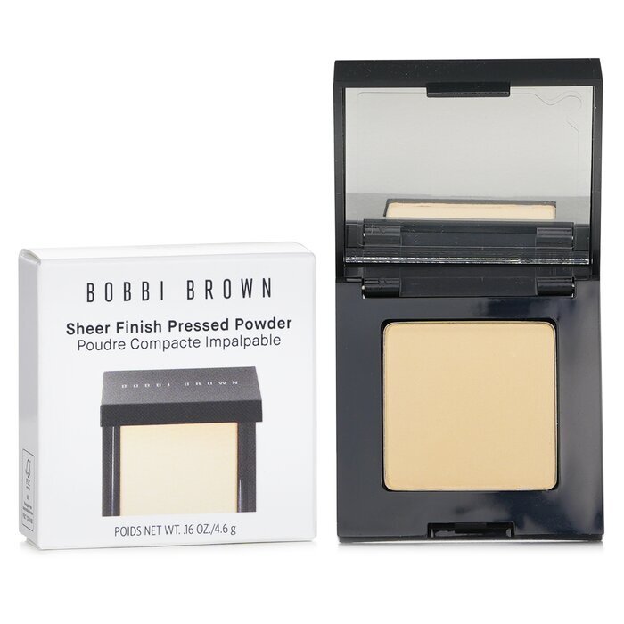 Bobbi Brown Mini Sheer Finish Pressed Powder - # 1 Pale Yellow 4.6g/0.16oz