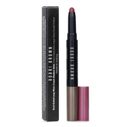 Bobbi Brown Dual Ended Long Wear Cream Shadow Stick - # Bronze Pink Shimmer/Espresso Matte 1.6g/0.05oz