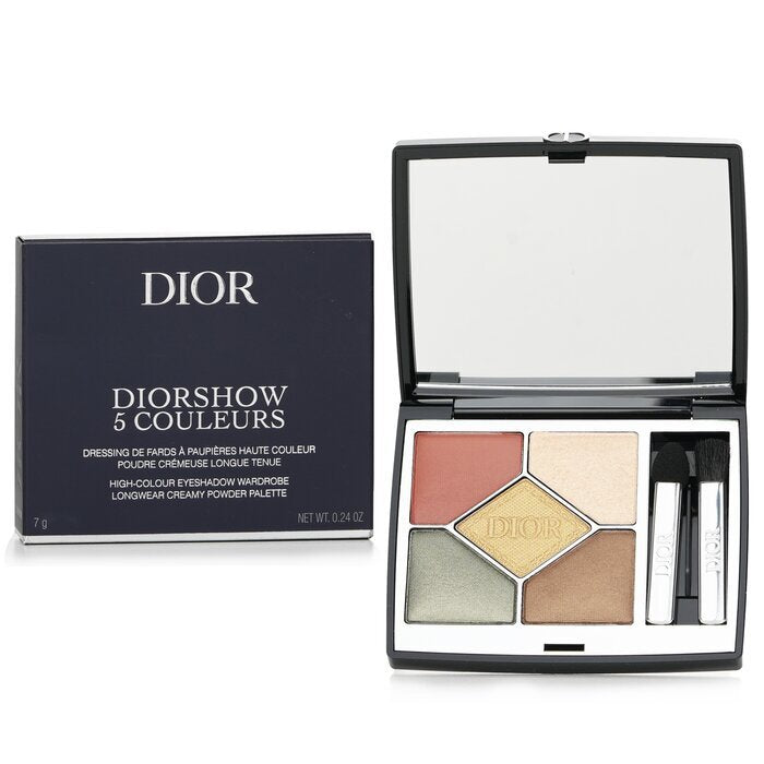 Christian Dior Diorshow 5 Couleurs Longwear Creamy Powder Eyeshadow Palette - # 343 Khaki 7g/0.24oz