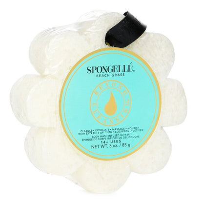 Spongelle Wild Flower Soap Sponge - Beach Grass (White) 1pc/85g