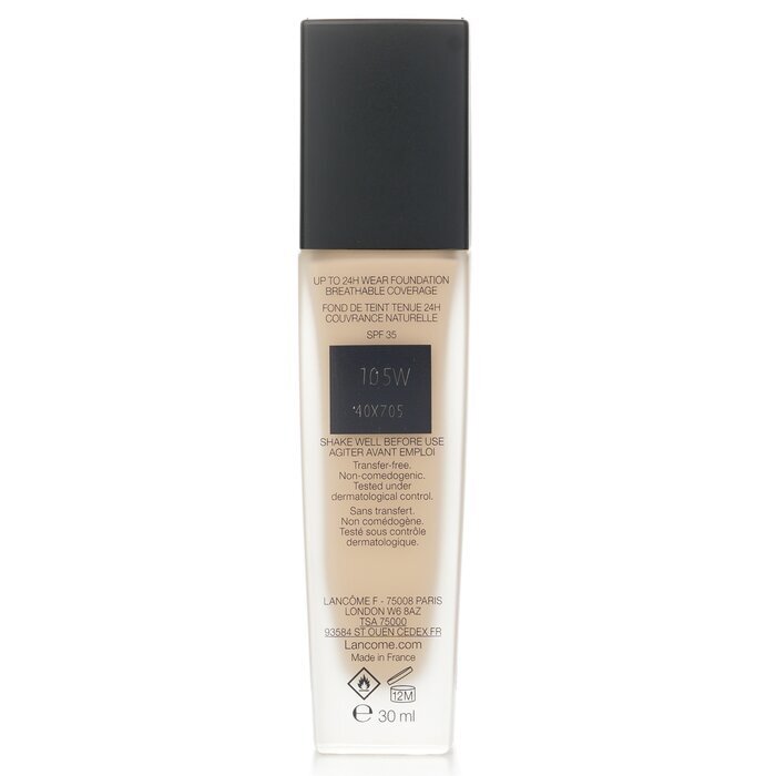 Lancome Teint Idole Ultra Wear Up To 24H Wear Foundation Breathable Coverage SPF 35 - # 105W 30ml/1oz