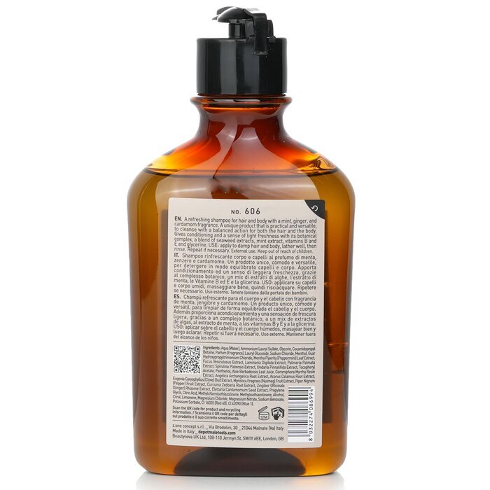 Depot No. 606 Sport Hair & Body Shampoo 250ml/8.4oz