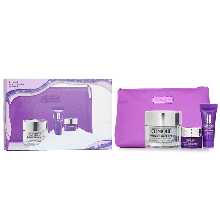 Clinique Smart Repair Anti-Age Intelligent Set 3pcs+1bag