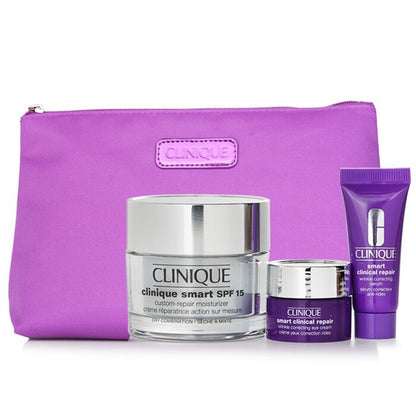 Clinique Smart Repair Anti-Age Intelligent Set 3pcs+1bag