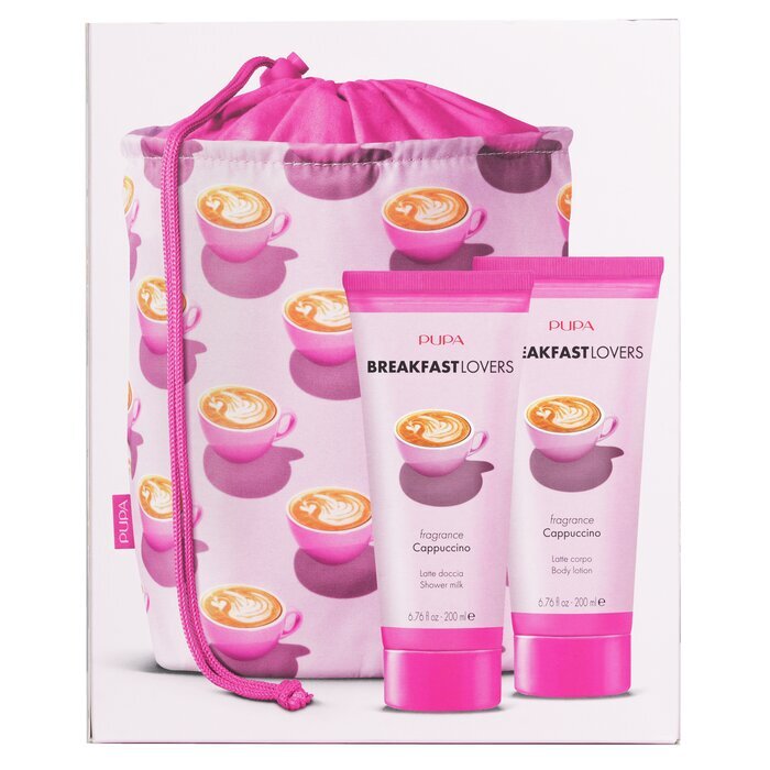 Pupa Breakfast Lovers Kit 1 Cappuccino: 2pcs+1bag