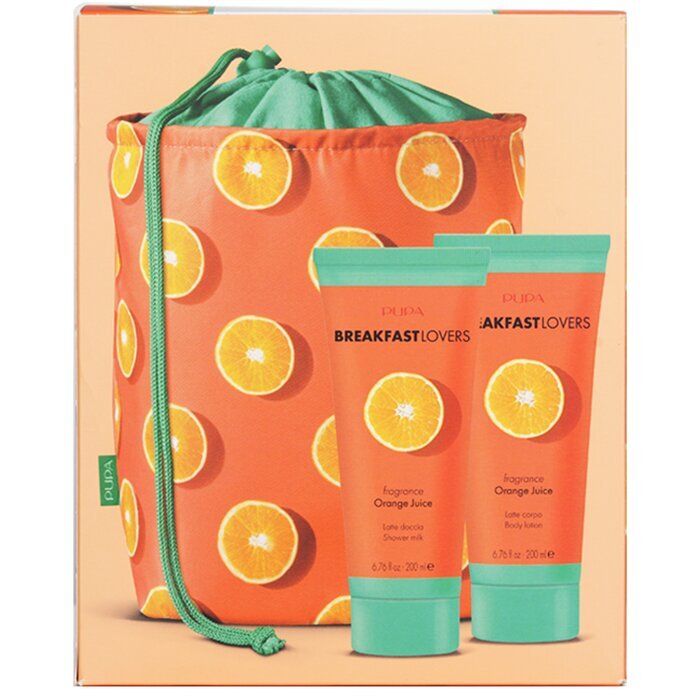 Pupa Breakfast Lovers Kit 1 Orange Juice: 2pcs+1bag