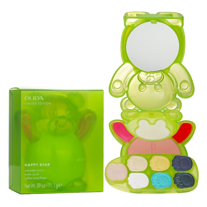 Pupa Happy Bear Make Up Kit Limited Edition - # 006 Green 11.1g/0.39oz