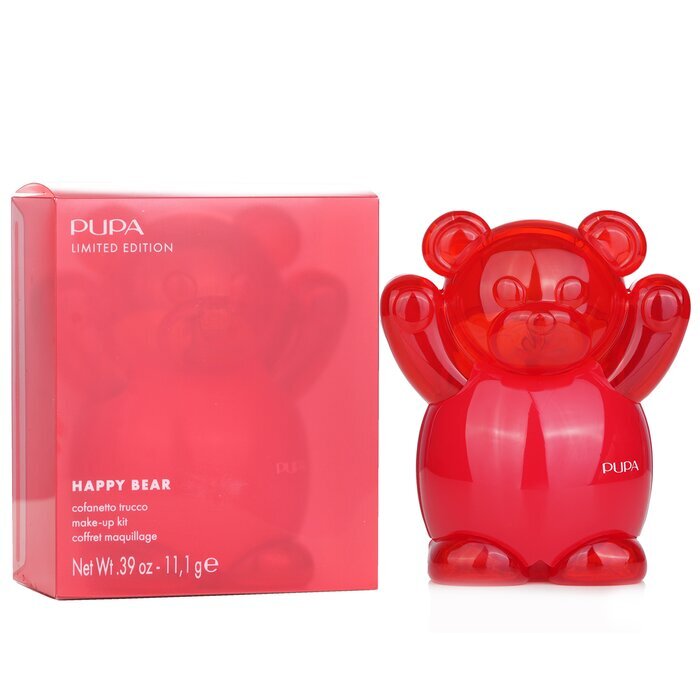 Pupa Happy Bear Make Up Kit Limited Edition - # 003 Red 11.1g/0.39oz