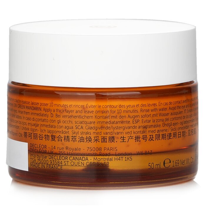 Decleor Green Mandarin Aromaplastie Mask 50ml/1.69oz