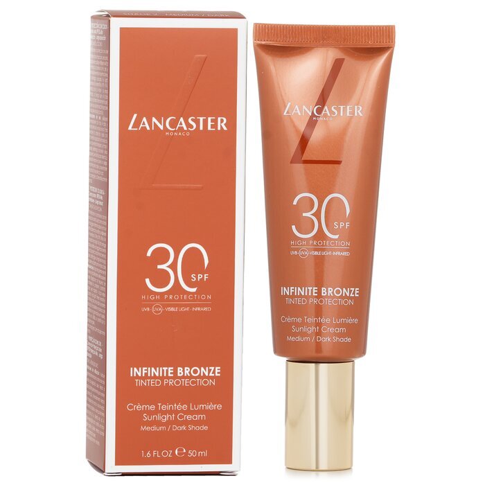 Lancaster Infinite Bronze Sunlight Cream SPF 30 Medium/Donkere tint 50ml