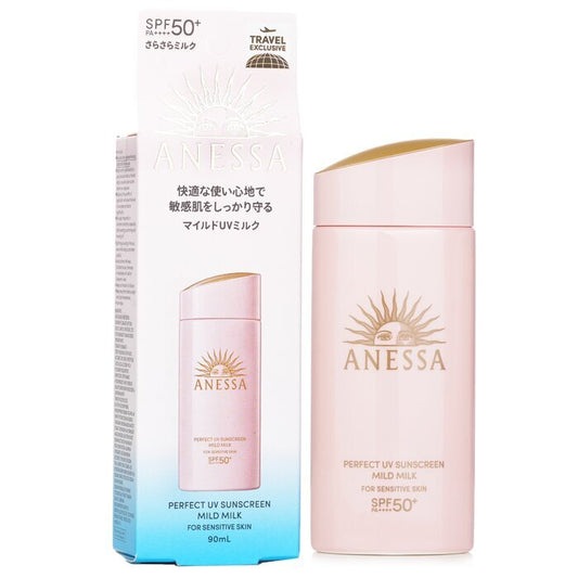 Anessa Perfect UV Zonnebrandcrème Milde Melk Gevoelige Huid 90ml