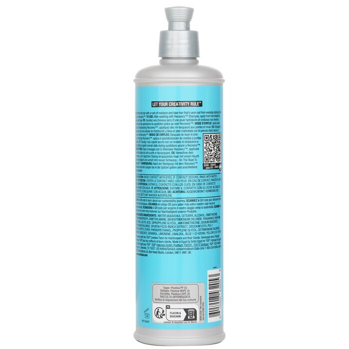 Tigi Bed Head Recovery Moisture Rush Conditioner (For Dry, Damaged Hair) 400ml