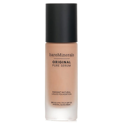 BareMinerals Original Pure Serum Radiant Natural Liquid Foundation Mineral SPF 20 - # Medium Cool 3.5 30ml/1oz