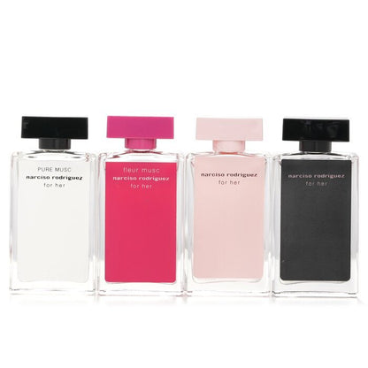 For Her Miniatures Collection Coffret: For Her EDP+For Her EDT+Fleur Musc EDP+Pure Musc EDP 4 x 7.5ml