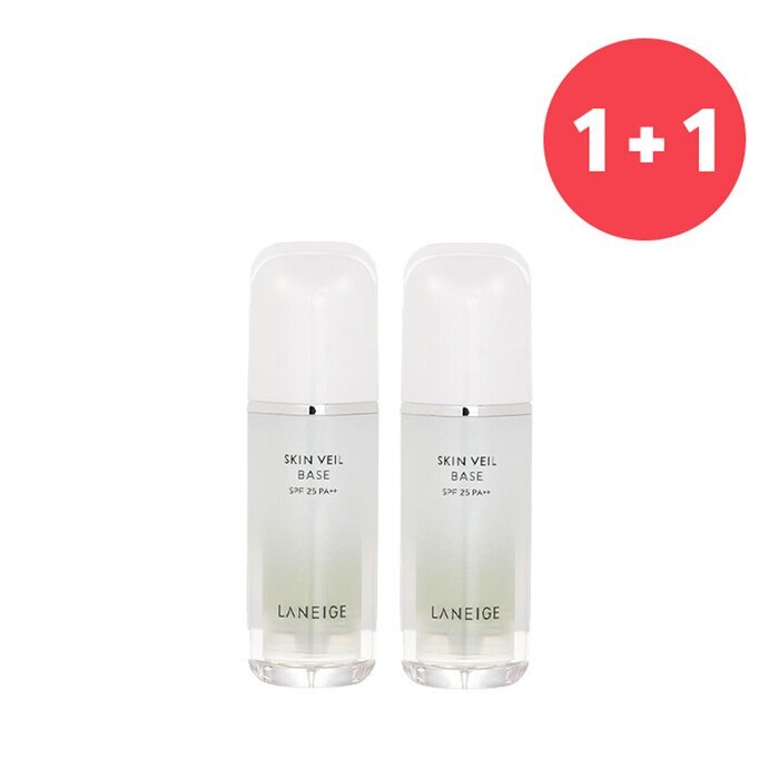 Laneige 【Buy 1 Get 1】Skin Veil Base SPF 25 - # 60 Mint Green (Add ONE to Cart and get TWO) 30ml