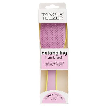 Tangle Teezer The Ultimate Detangler Handled Detangling Brush - # Hyper Yellow And Rosebud 1pc