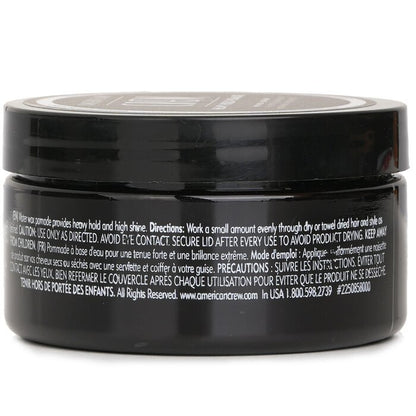 American Crew Heavy Hold Pomade (Medium Hold, High Shine) 85g