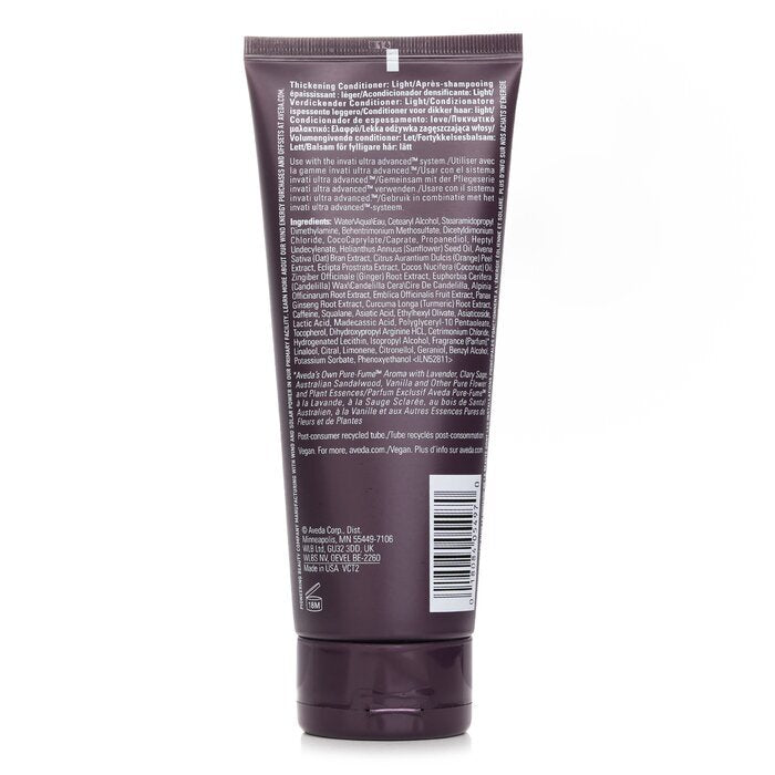 Aveda Invati Ultra Advanced Thickening Conditioner Light (voor dunner wordend haar) 200 ml