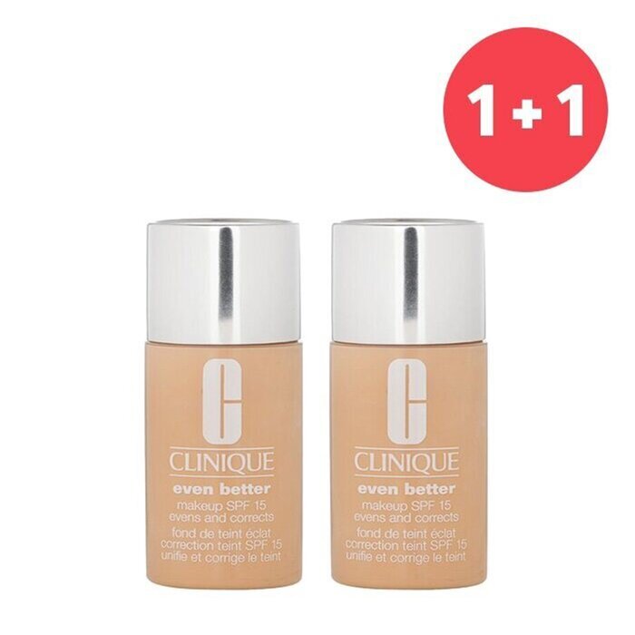 Clinique 【Buy 1 Get 1】Even Better Makeup SPF15 (Dry Combination to Combination Oily) - No. 25 Buff   (Add ONE to Cart and get TWO) 30ml/1oz