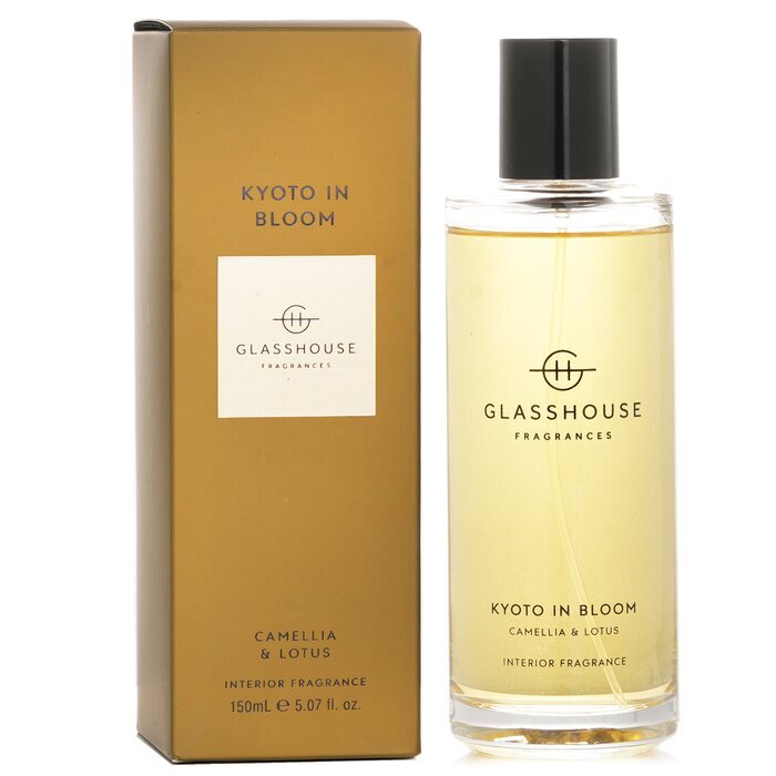 Glasshouse Kyoto In Bloom Interieur Geurkamer Spray (Camellia &amp; Lotus) 150ml