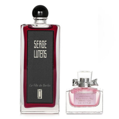 Serge Lutens La Fille De Berlin Eau De Parfum Spray X Christian Dior Miss Dior Rose N'Roses Eau De Toilette 2pcs