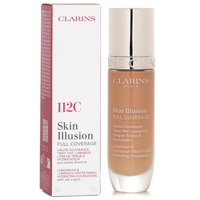 Clarins Skin Illusion Full Coverage Foundation - 112C 30ml