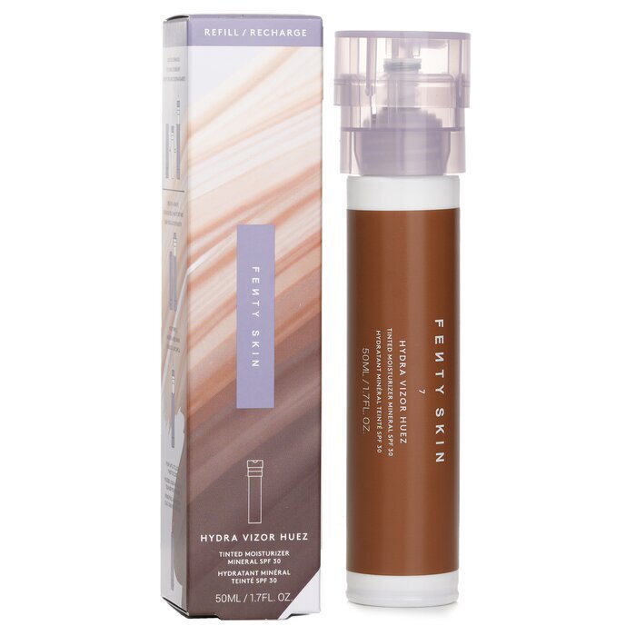 Fenty Beauty by Rihanna Hydra Vizor Huez Tinted Moisturizer Mineral SPF 30 Refill - Tint 7 50ml