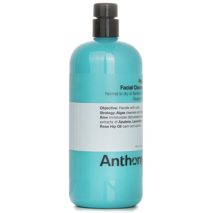 Anthony Logistics For Men Algae Facial Cleanser (Normale tot Droge of Gevoelige Huid) 946ml