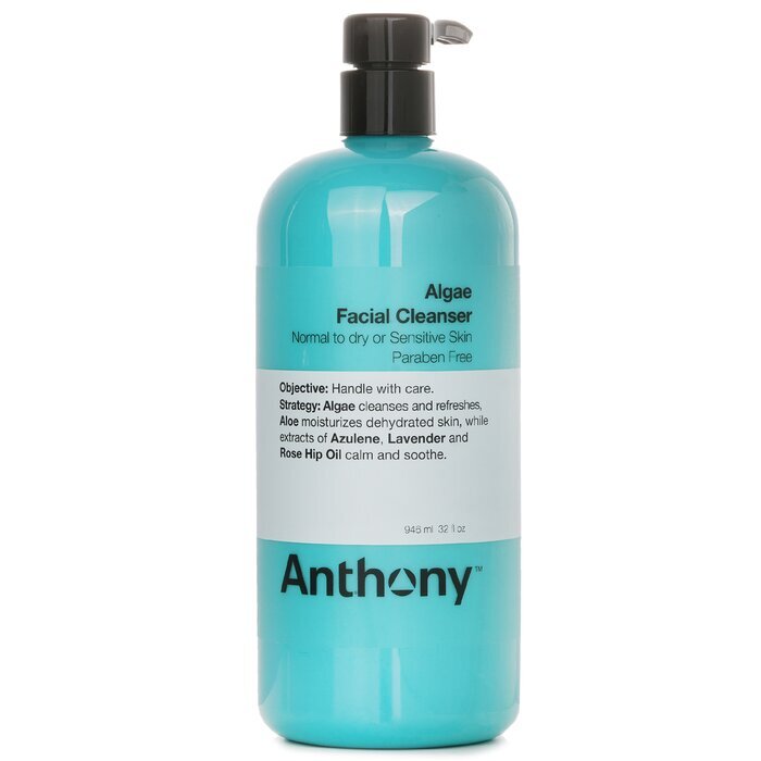 Anthony Logistics For Men Algae Facial Cleanser (Normale tot Droge of Gevoelige Huid) 946ml