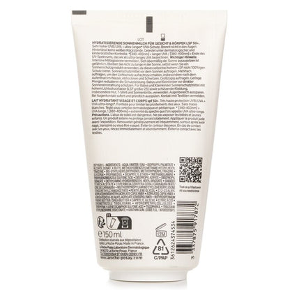 La Roche Posay Anthelios UVmune 400 Moisturizing Milk SPF 50 (For Face And Body) 150ml