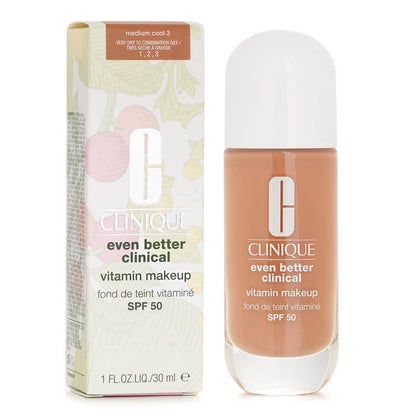 Clinique Even Better Clinical Vitamin MakeUp Foundation SPF 50 - 3 Medium Cool 30ml