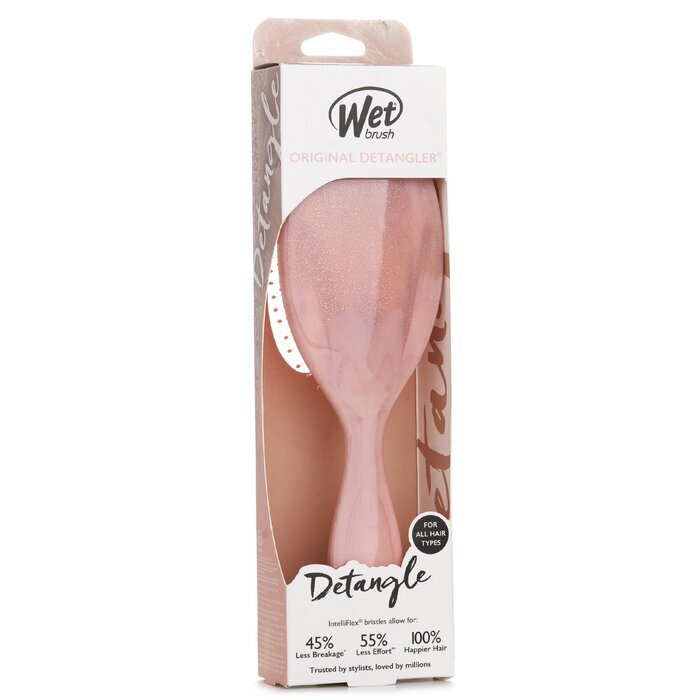 Wet Brush Original Detangler Glitter Waves Coral Haarborstel 1 st