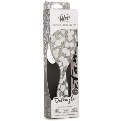 Wet Brush Original Detangler Groovy Disco Zilveren Haarborstel 1 st