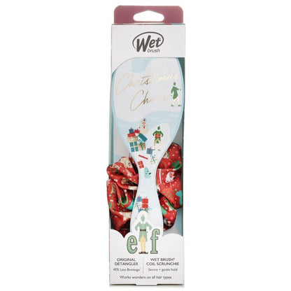 Wet Brush Original Detangler Elf + Scrunchie Haarborstel 1st