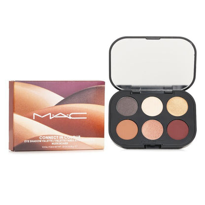 MAC Connect In Colour Eyeshadow Palette X6 -  Nude Board 6.25g