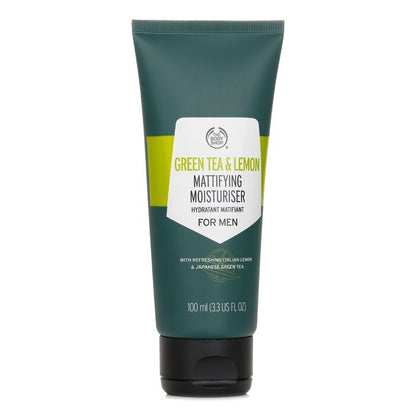 The Body Shop Groene thee en citroen matterende moisturizer voor mannen 100 ml