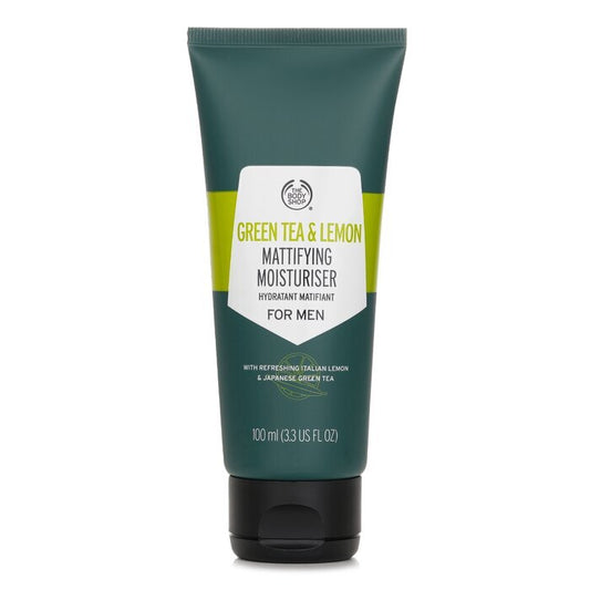 The Body Shop Groene thee en citroen matterende moisturizer voor mannen 100 ml