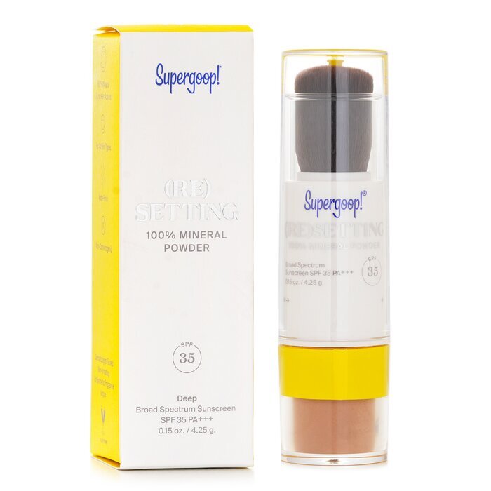 Supergoop (Re)setting Mineral Powder SPF 35 - Diep 4,25 g