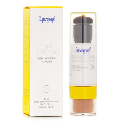 Supergoop (Re)setting Mineral Powder SPF 35 - Diep 4,25 g