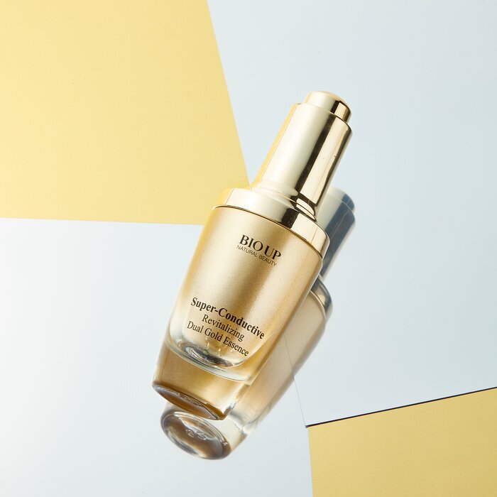 Natuurlijke schoonheid BIOUP Supergeleidende revitaliserende dubbele gouden essentie 30 ml