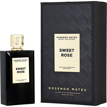 Rosendo Mateu Black Collection Sweet Rose Eau De Parfum Spray 100ml