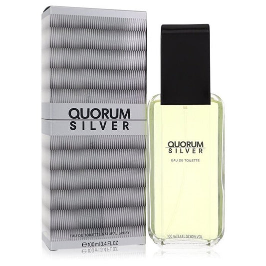 Puig Quorum Zilver Eau De Toilette Spray 100 ml/3,4 oz