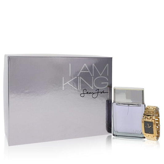 Sean John I Am King Gift Set - Eau De Toilette Spray + Horloge