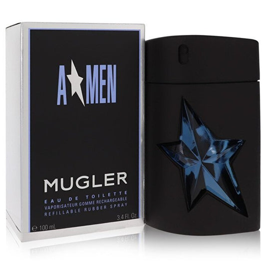 Thierry Mugler Angel Eau De Toilette Spray navulbaar (rubber) 100 ml/3,4 oz