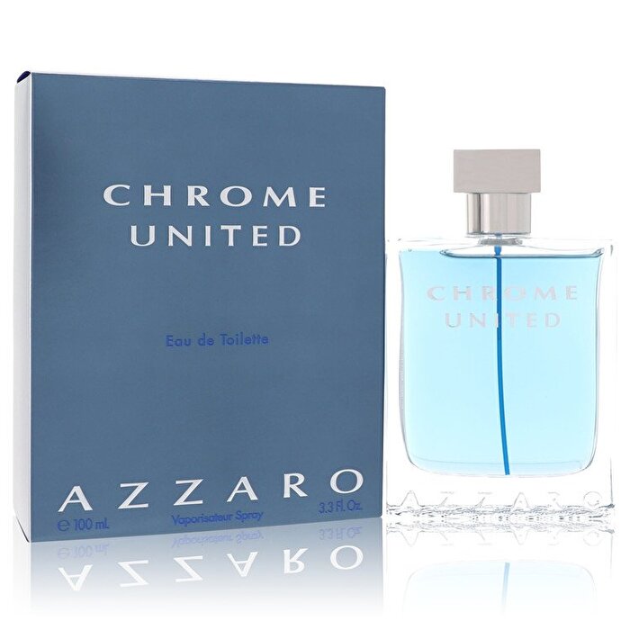 Azzaro Chrome United Eau De Toilette Spray 100 ml/3,4 oz
