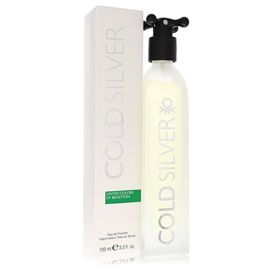 Benetton Cold Silver Eau de Toilette Spray 100 ml/3,3 oz