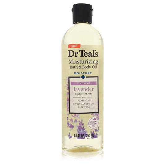 Dr Teal's Dr Teal's Badolie Verzacht &amp; Slaap met Lavendel Pure Epsom Zout Lichaamsolie Verzacht &amp; Slaap met Lavendel 260ml/8.8oz
